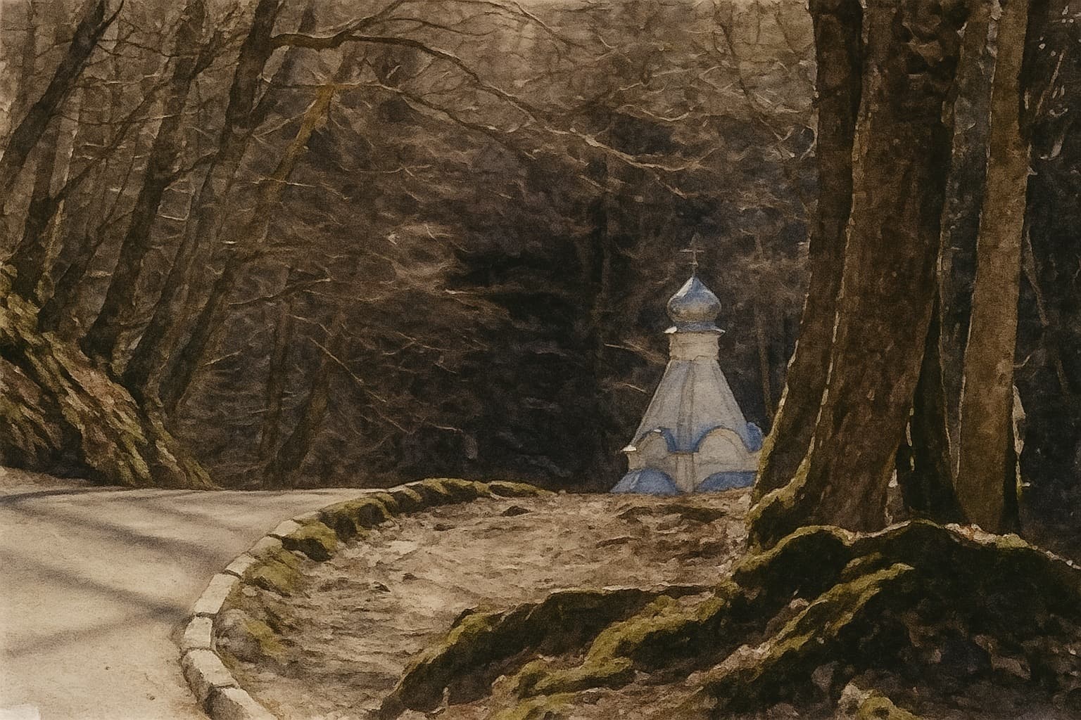 Горячий Ключ. Прогулка по санаторному парку