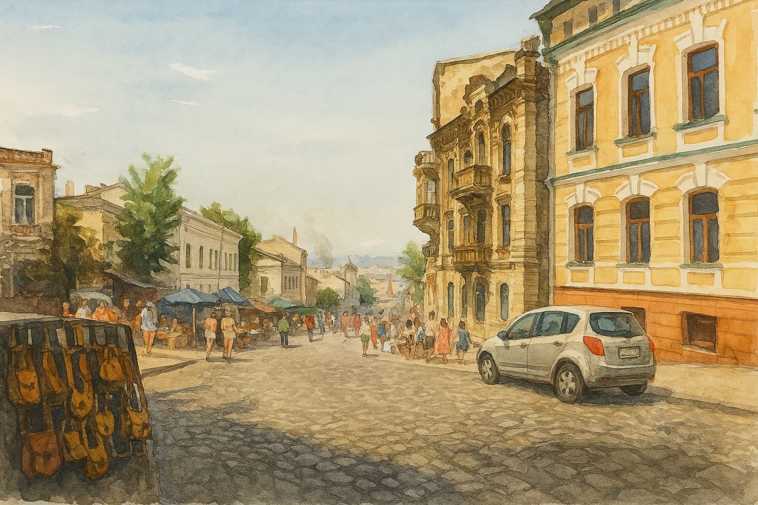 В Киев на поезде. Концерт Shiller и большая прогулка по улицам