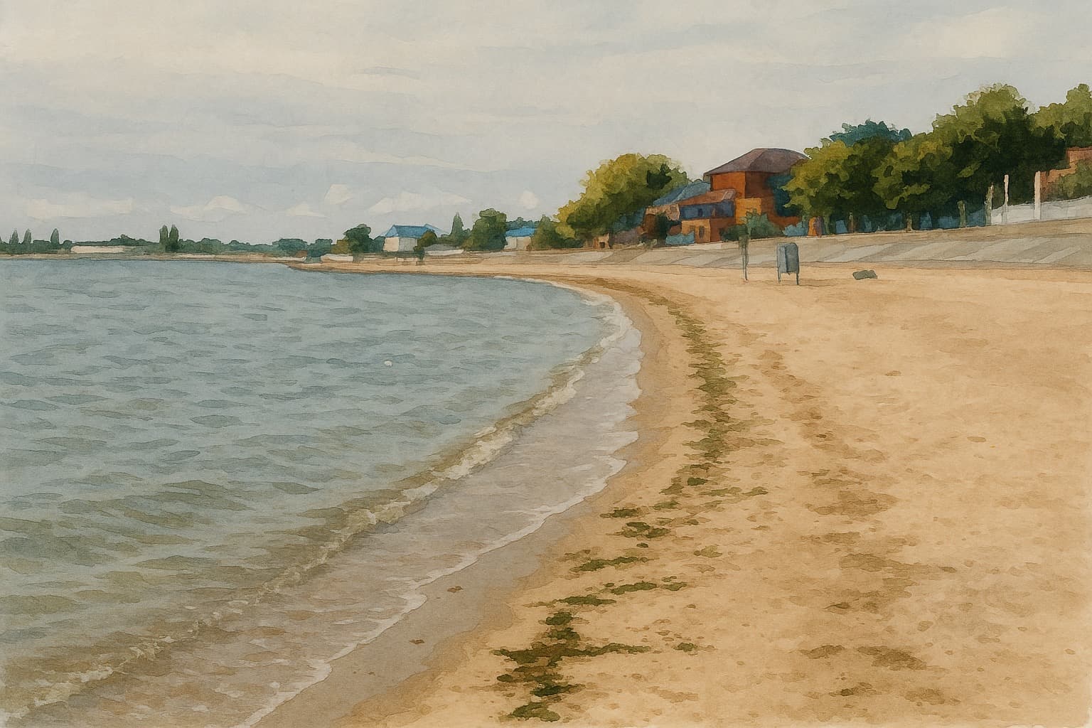 Приморско-Ахтарск. Одна фотография Азовского моря