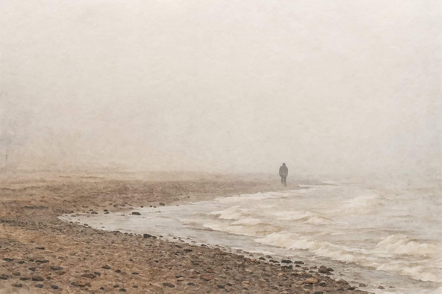 Приморско-Ахтарск. Туманная прогулка по городским улицам и побержью Азовского моря