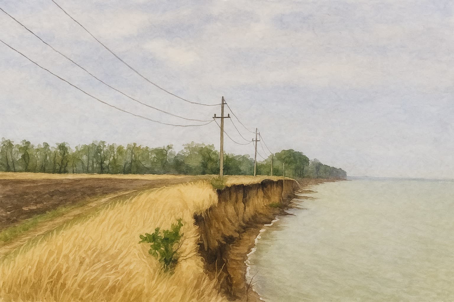 Одним днём в Приморско-Ахтарск. Берег Бейсугского лимана и большой крюк по дороге домой