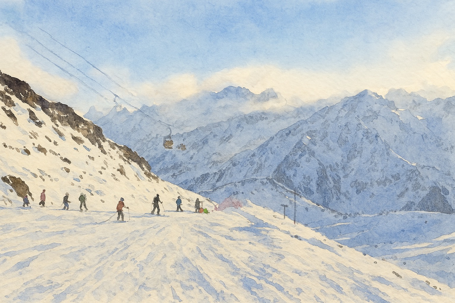 Новогодние катания на Эльбрусе