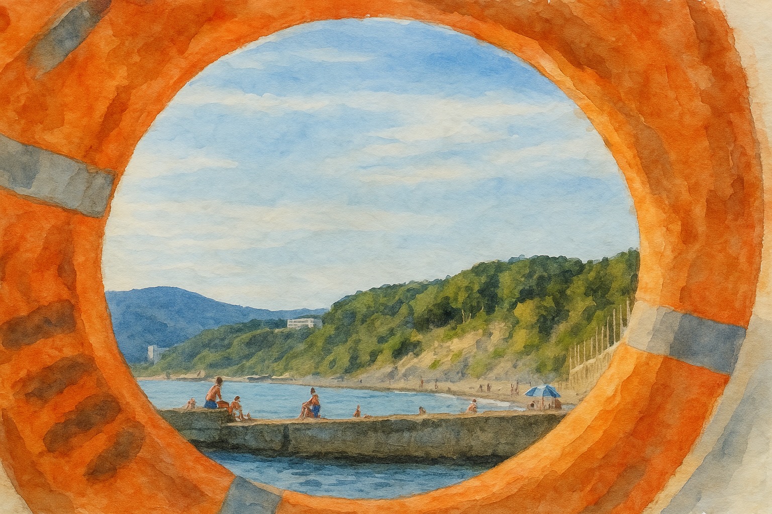 На море через Шаумянский перевал