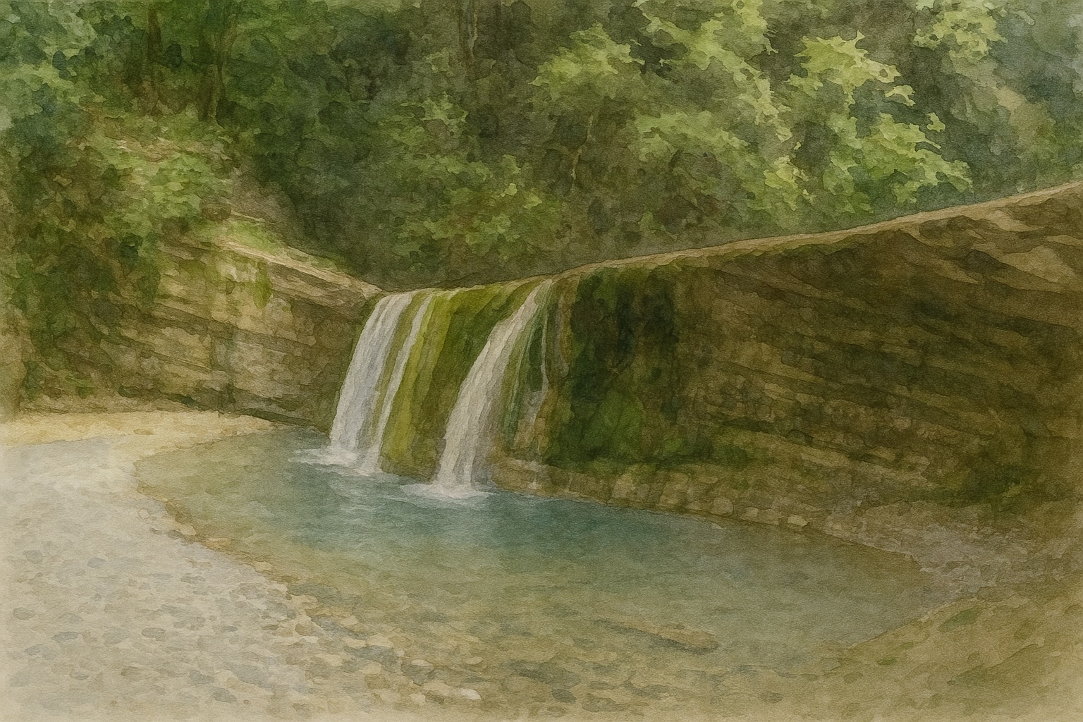 Полковничьи водопады