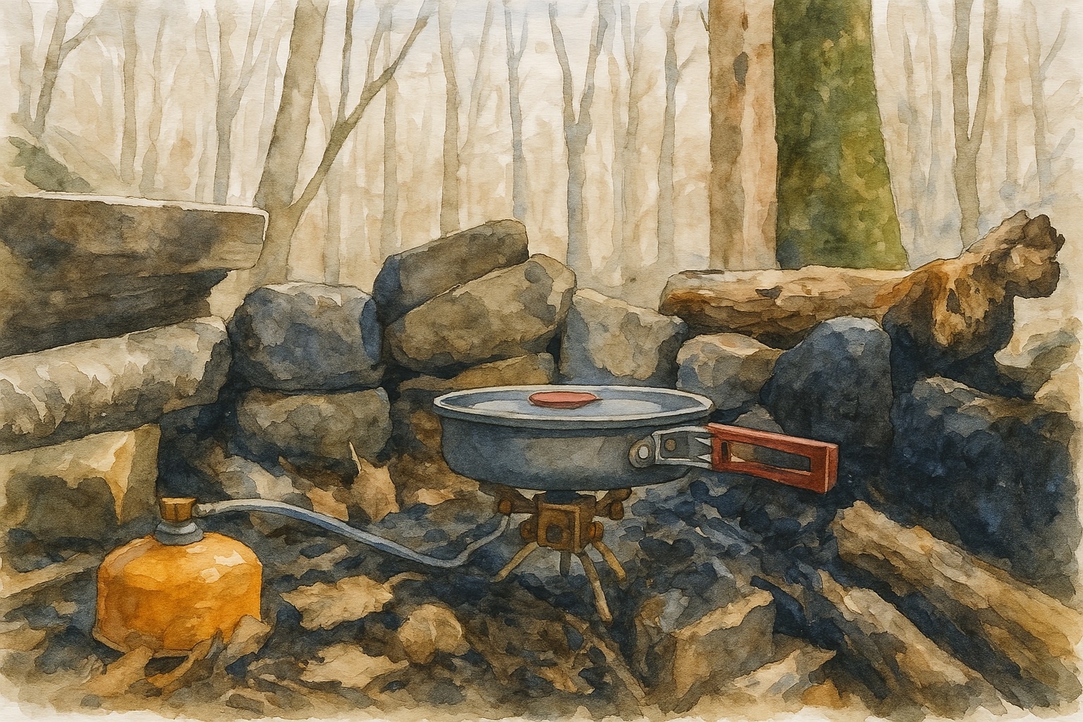 Горячий Ключ и Мальцев ручей. Обед в лесу