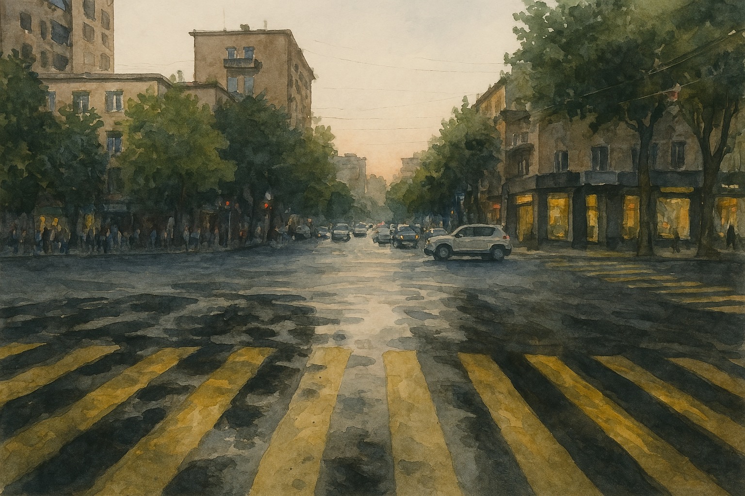 Ереван. Аэропорт и вечерняя прогулка по центру