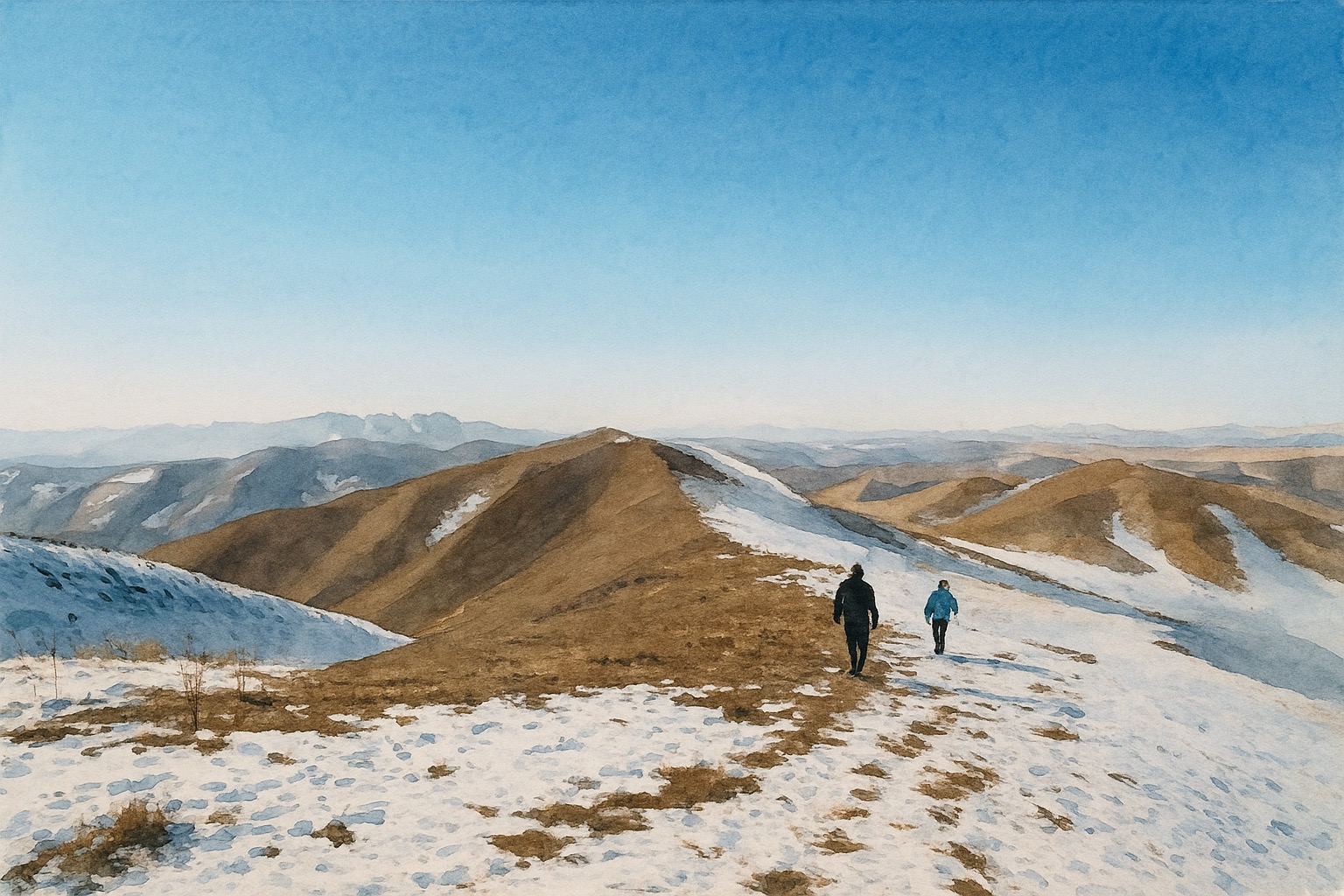 Из Амасии в Арегнадем через гору Горг. Новогодняя прогулка в горах