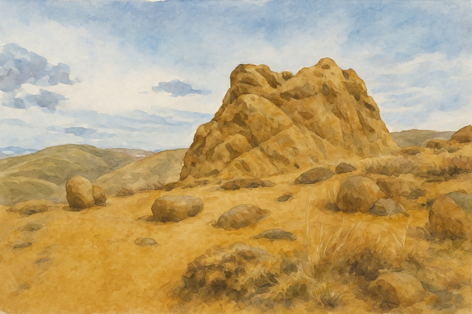 От перевала до перевала через гору Цицкар