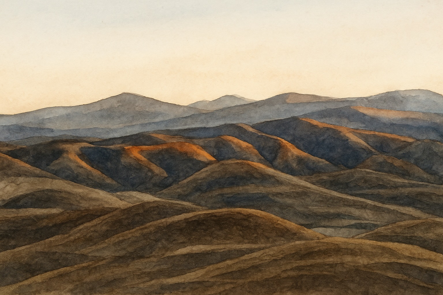 Быстрый рассвет возле Покрашена