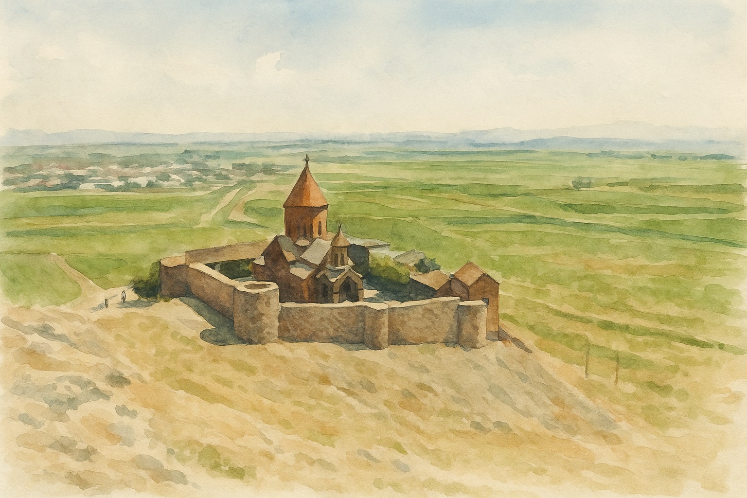 Ереван, Эчмиадзин, Хор-Вирап