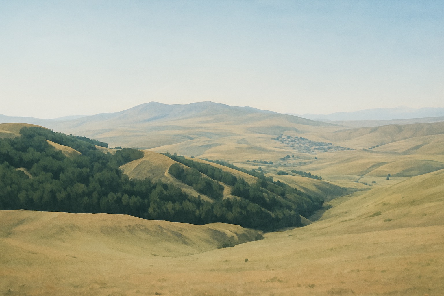 Короткая прогулка возле Покрашена